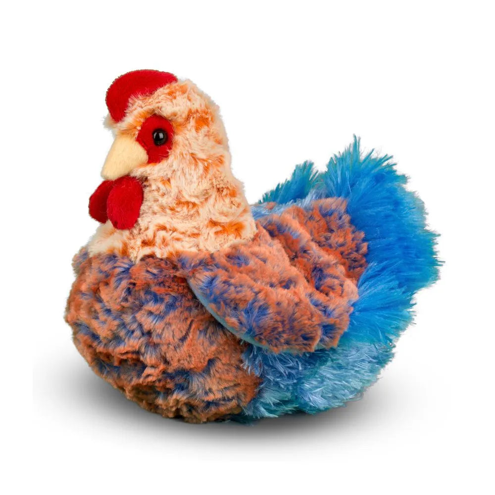 Henrietta Blue Lace Hen Stuffed Animal