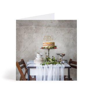 Cake for Mom Birthday Card