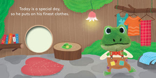 Little Cottage Frog Finger Puppet Board Book