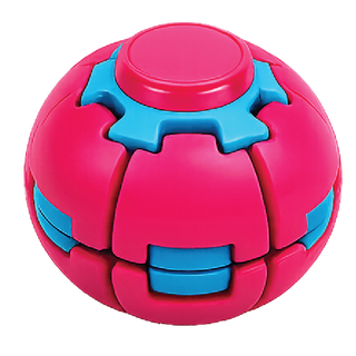Power Spin Squeeze Fidget Ball Toy