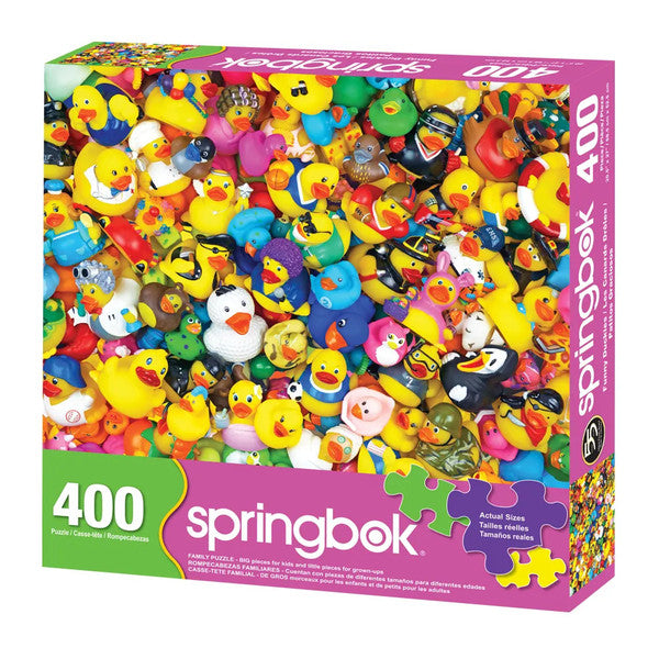 Funny Duckies 400 Piece Jigsaw Puzzle