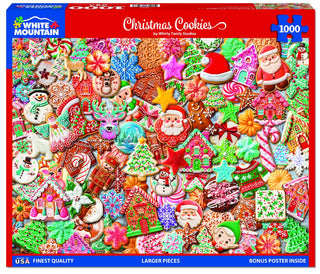 Christmas Cookies 1000 Piece Jigsaw Puzzle