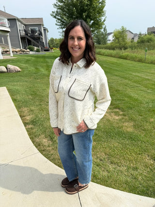 Claremont Jacket | Women's Cotton Snap Button Outerwear Jacket