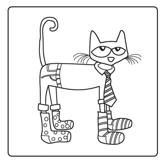 Pete the Cat: Cool & Cozy Coloring Book by James Dean