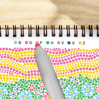 FlowArt Dot by Letter - Cozy Cottage