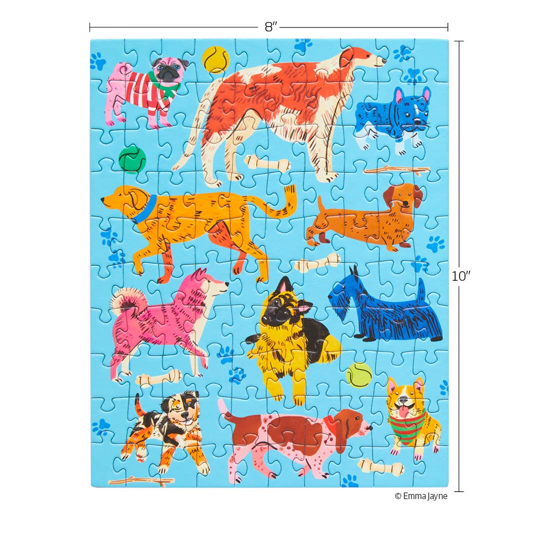 Pooches Playtime 100 Piece Puzzle Snax