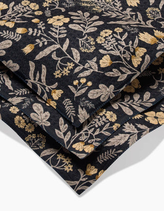 Geometry Woodland Wildflowers Dishcloth Set