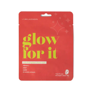 Lemon Lavender Sheet Dreams  Face Mask - Glow For It