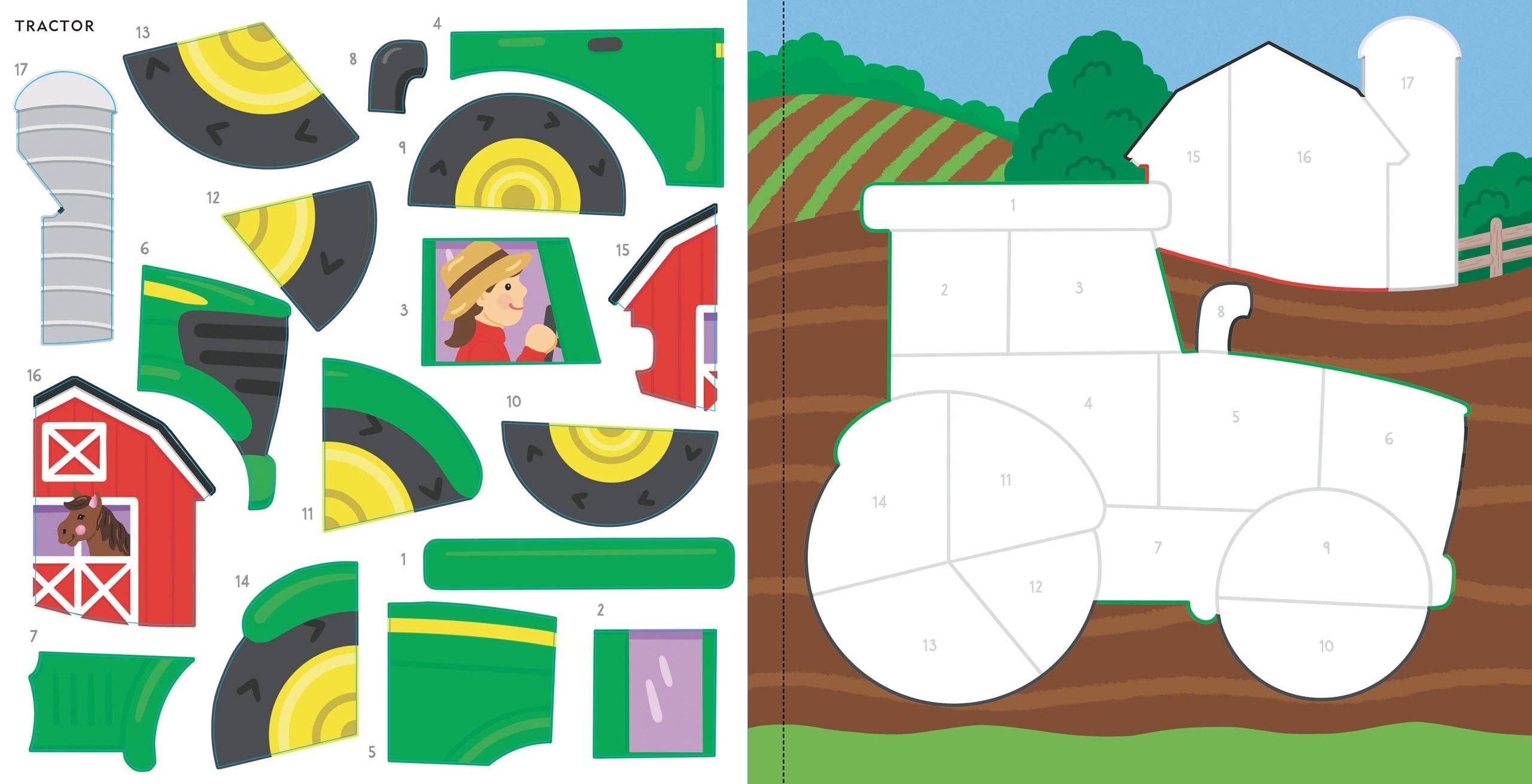 My First Color-By-Sticker Book - Cars, Trucks & Trains