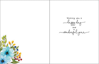 Birthday Greeting Card - Bluebird