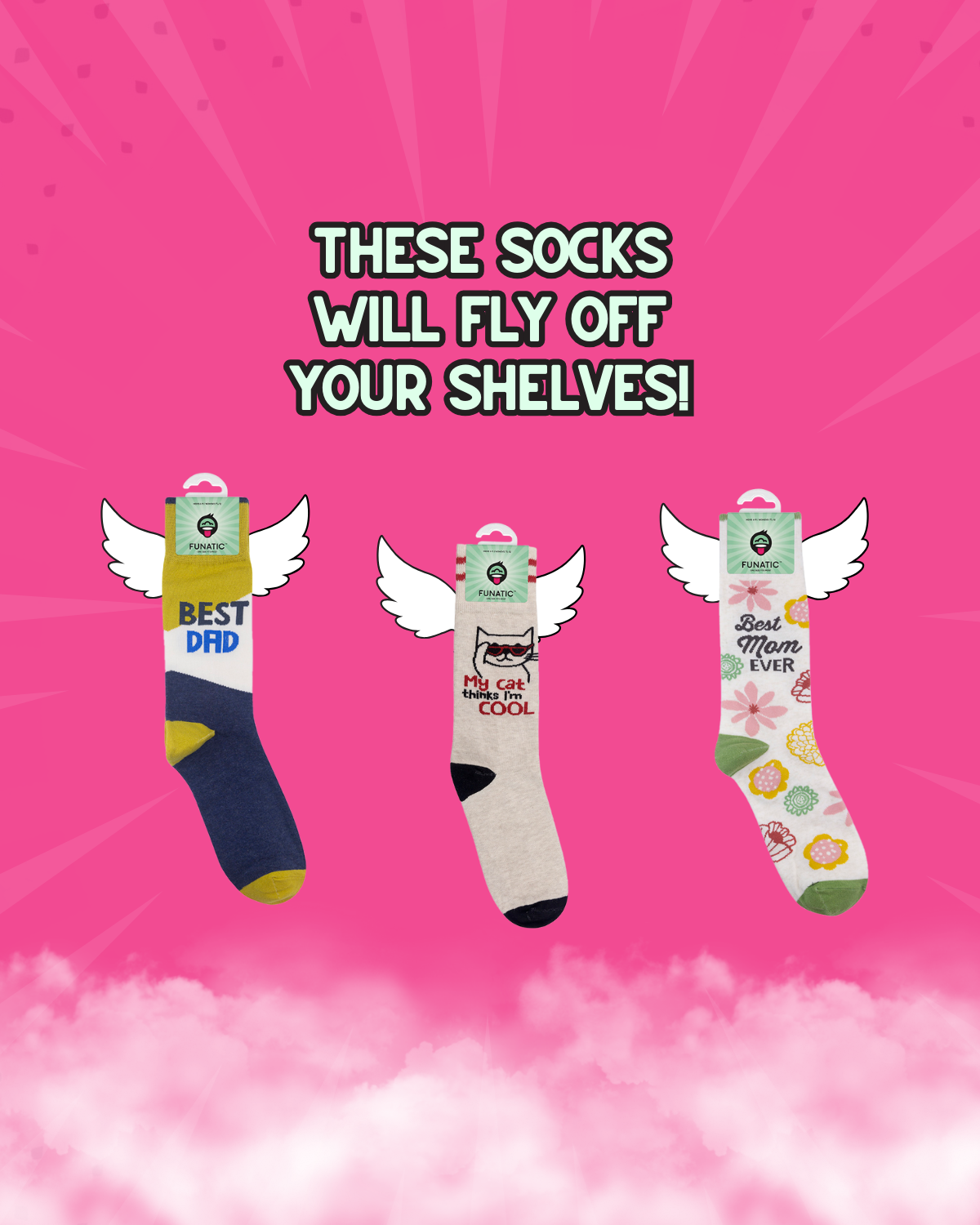 Best Mom Ever Socks |Funatic