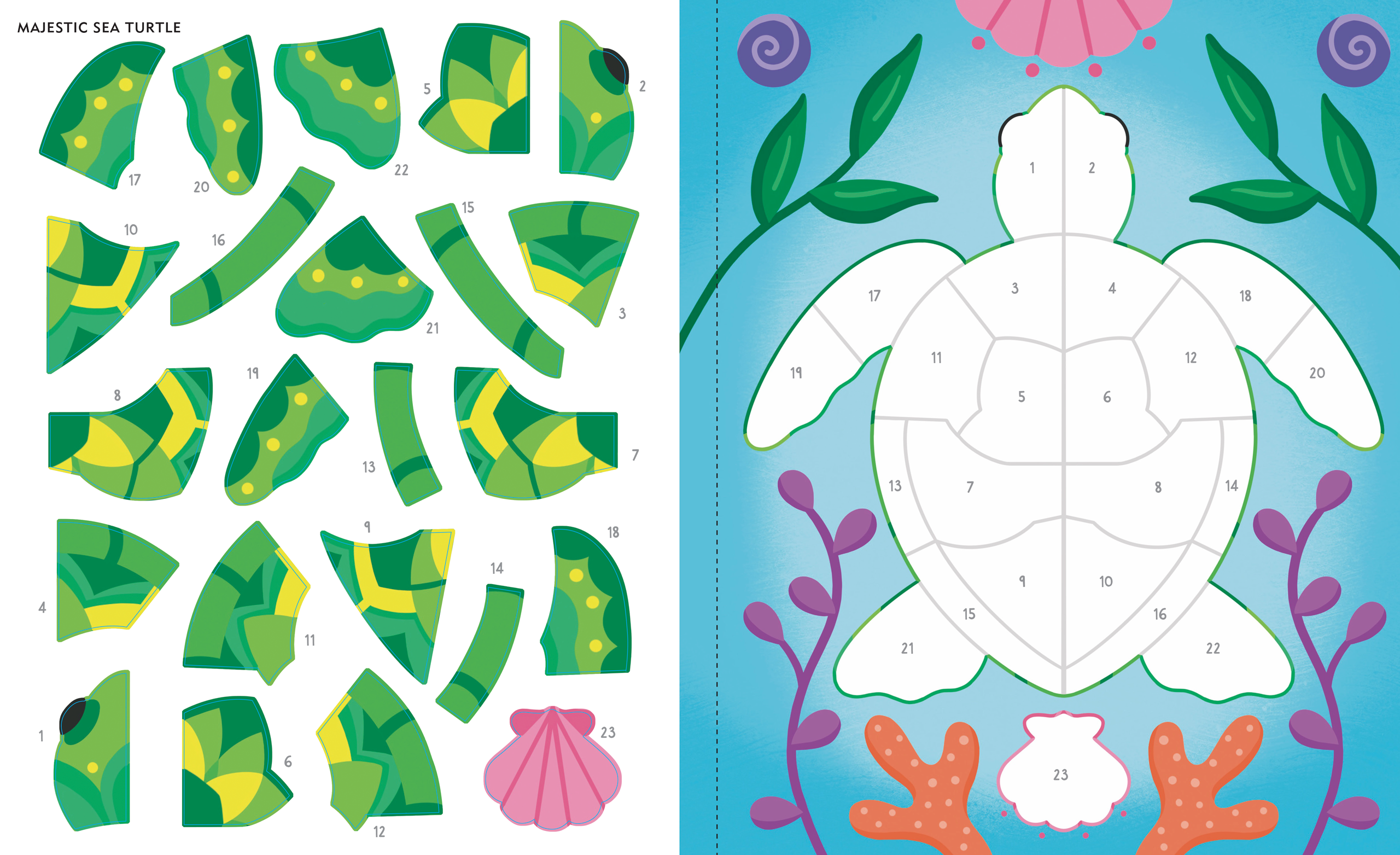 Large Print Color-by-Sticker Book: Mindfulness
