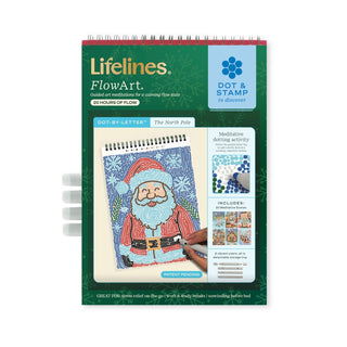Lifelines FlowArt Dot-by-Letter Art Pad – The North Pole