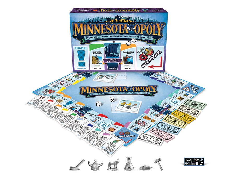 Minnesota-Opoly Board Game