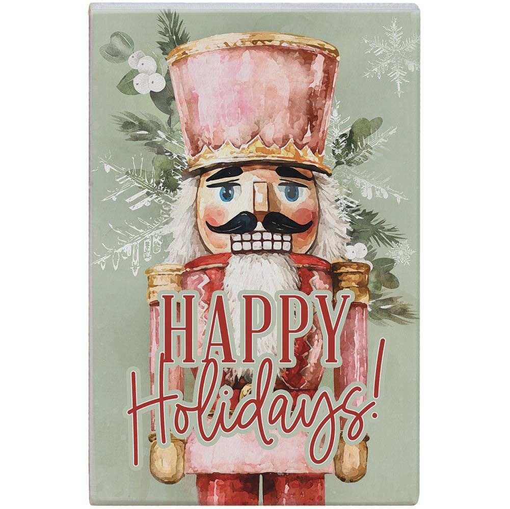 Nutcracker Holidays Small Decorative Sign