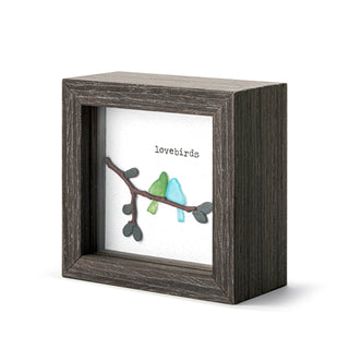 Love Birds Shadow Box by Demdaco
