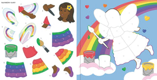 My First Color-by-Sticker Book - Fairies