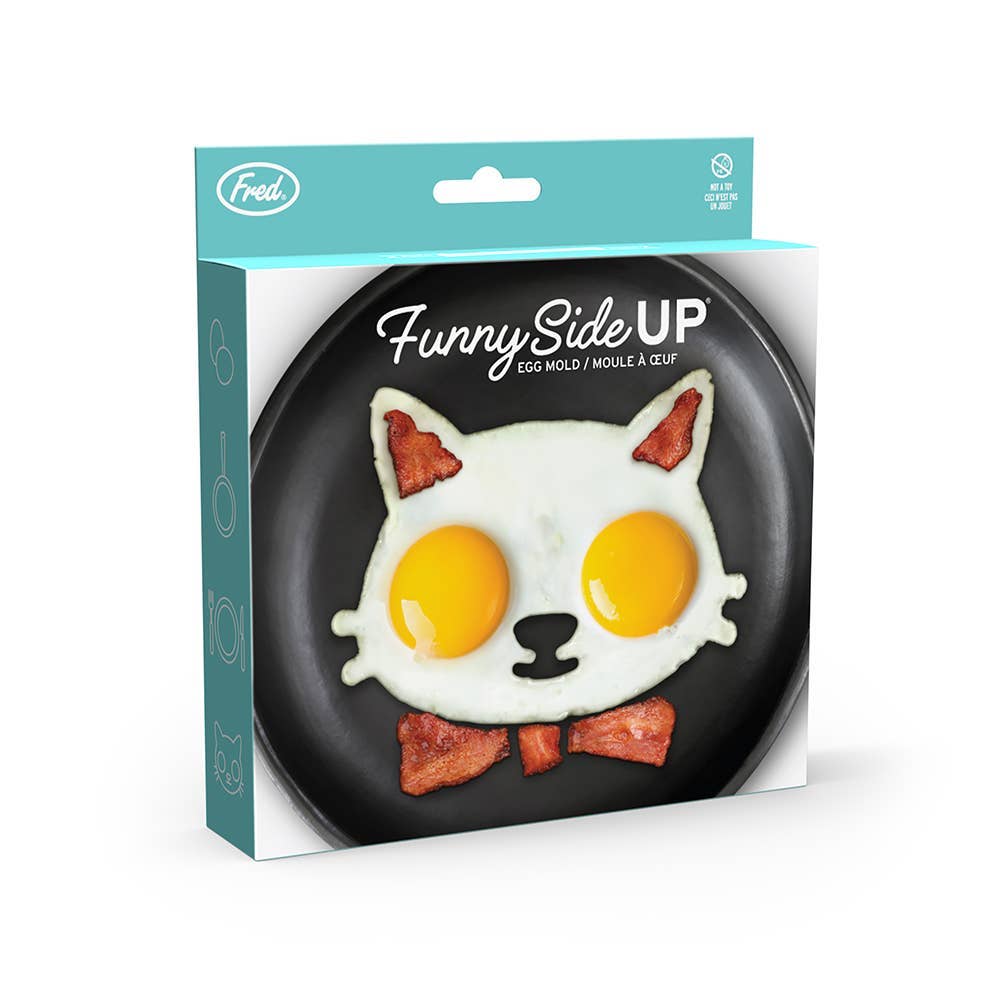 Funny Side Up Egg Mold - Cat