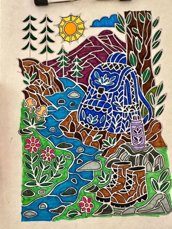 Lifelines FlowArt Trace Within – Peaceful Pause