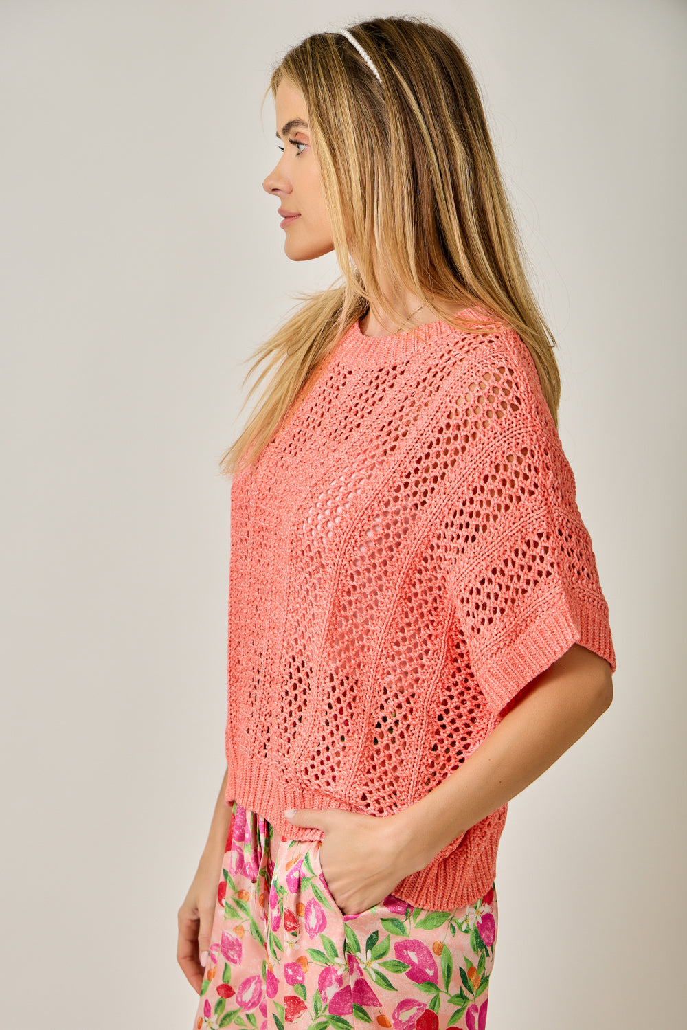 Crochet Dolman Sweater