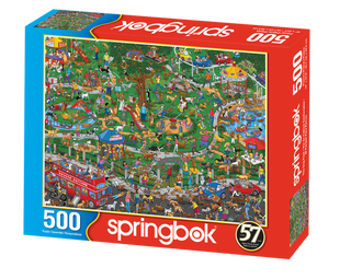The Dog Park 500 Piece Jigsaw Puzzle