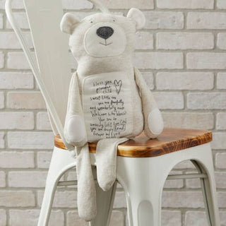Poetic Threads Blessing Bear | Baby Gift