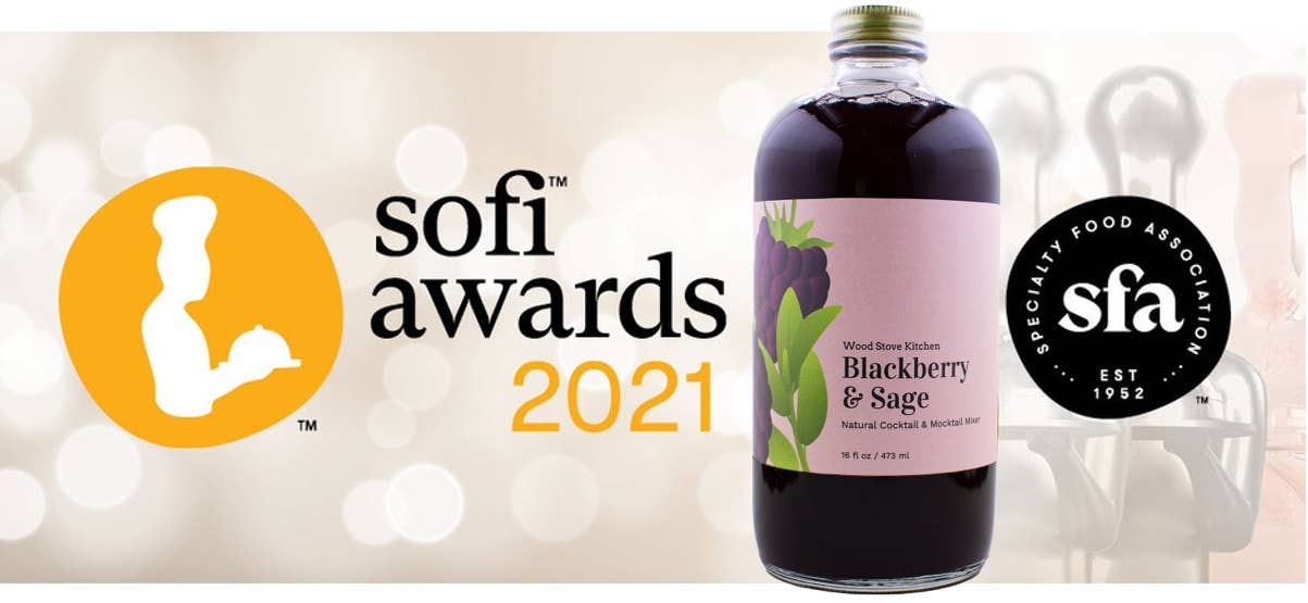 Blackberry & Sage Cocktail Mixer and Mocktail Mixer