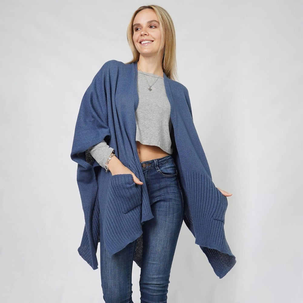 Soft Knit Kimono w/ Pockets