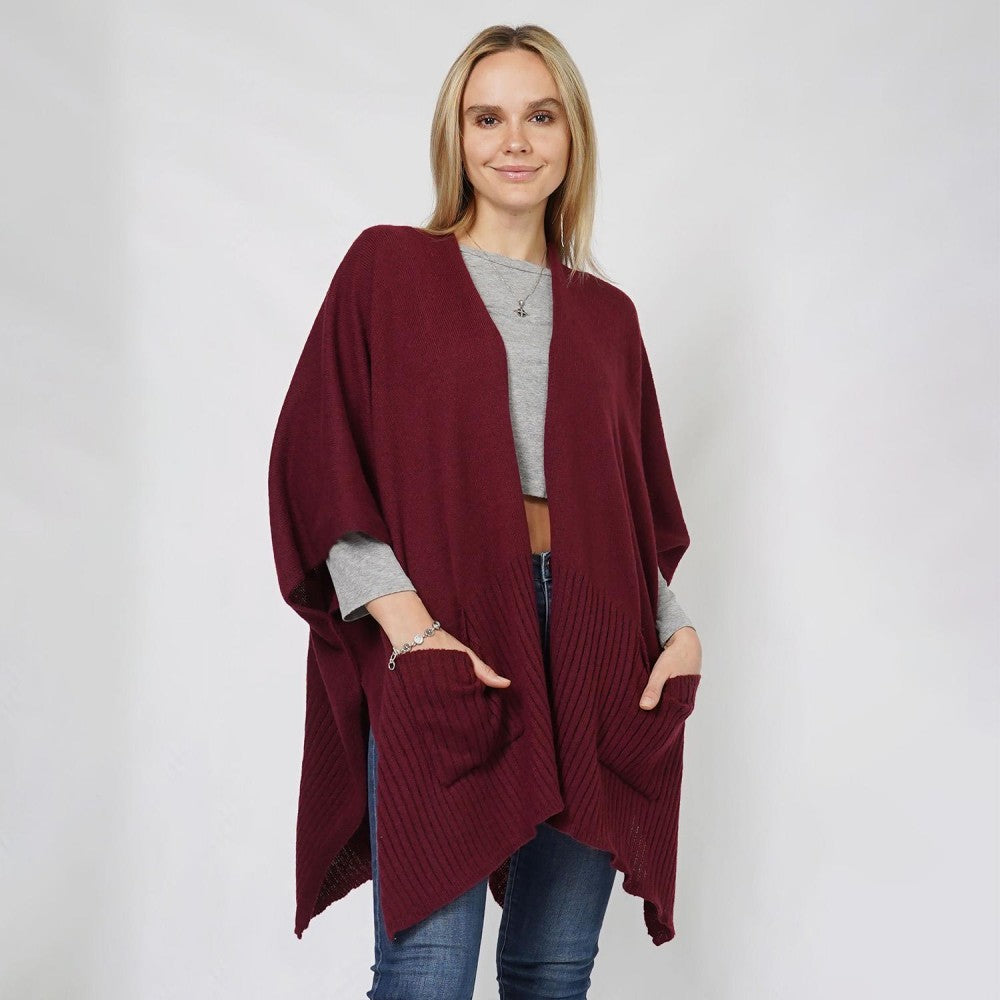 Soft Knit Kimono w/ Pockets