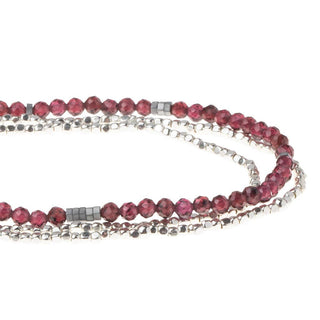 Delicate Stone Garnet Bracelet - Stone of Health