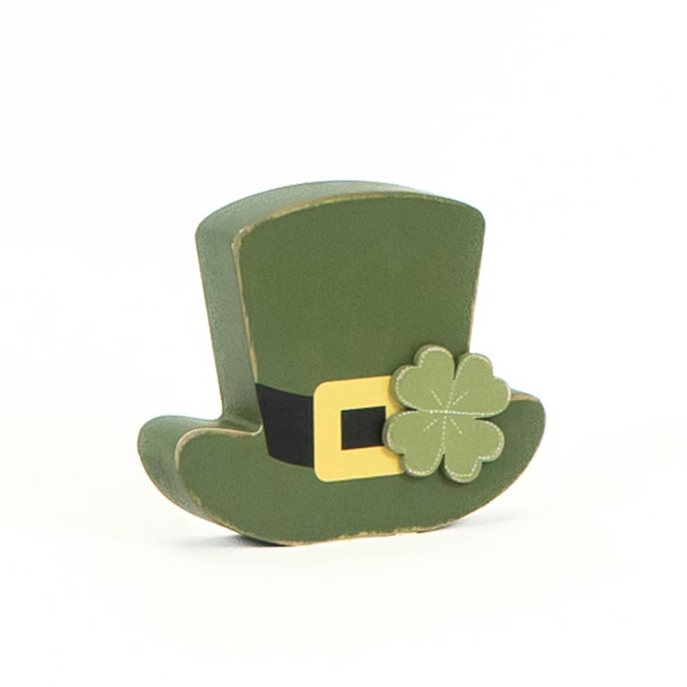 St Patrick's Hat Wood Decor