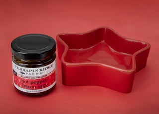 Little Dipper Gift Set - Star Dish & Hot Pepper Bacon Jam