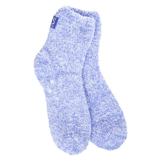 Cozy Quarter Socks w/ Grippers - Persian Jewel