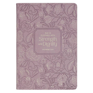 Journal Classic She Is Clothed With Strength And Prov 31:25