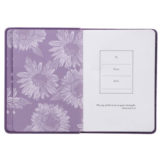 Journal Handy Purple Strength & Dignity Prov. 31:25