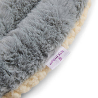 Warmies Gray Sherpa Neck Wrap