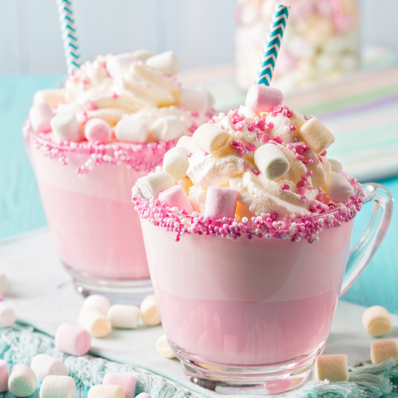 Unicorn Pink Hot Chocolate Mix