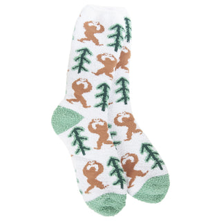 World's Softest Cozy Crew Socks | Sasquatch