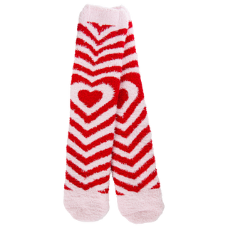 Heart Panorama World Softest Cozy Crew Socks