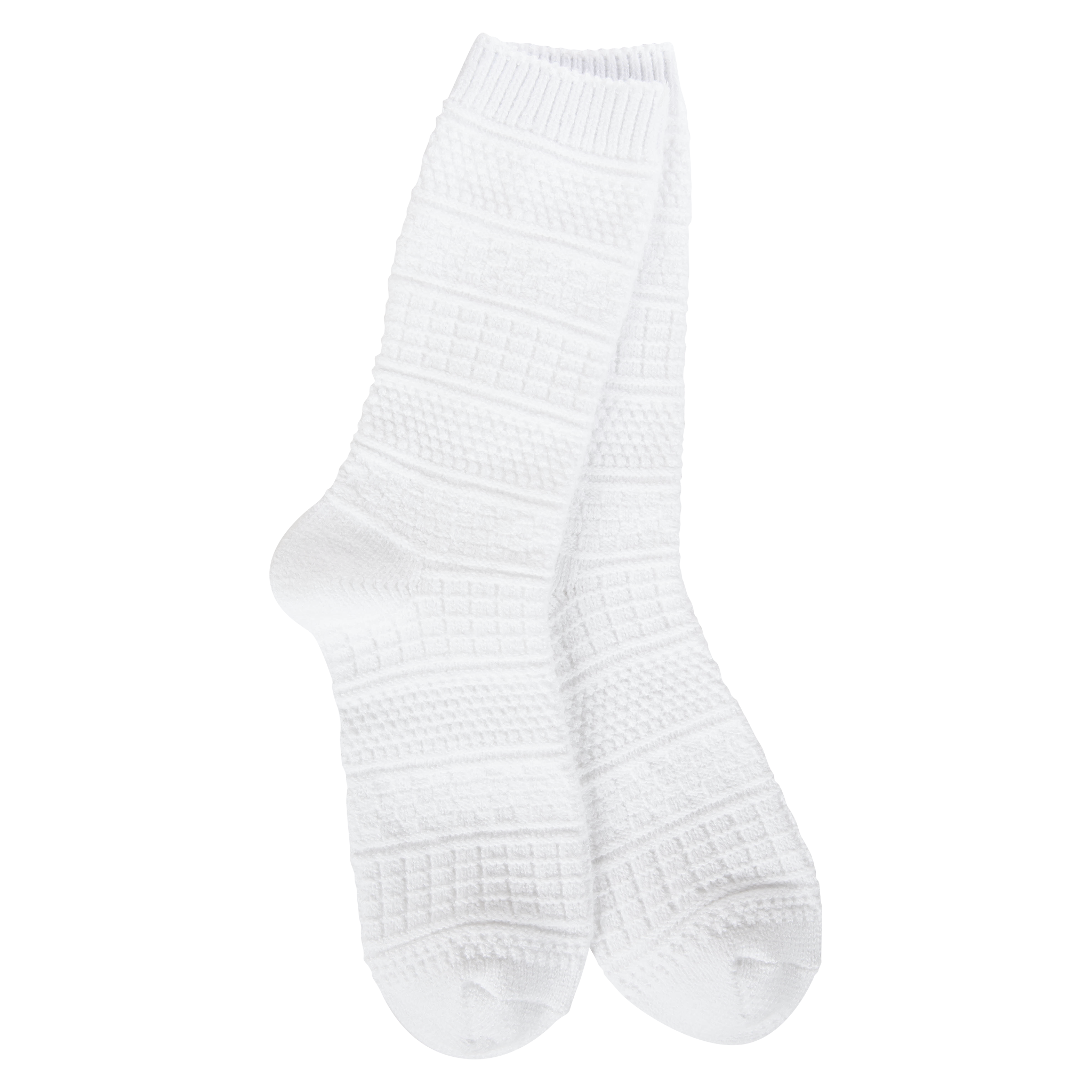 World's Softest White Crew Socks