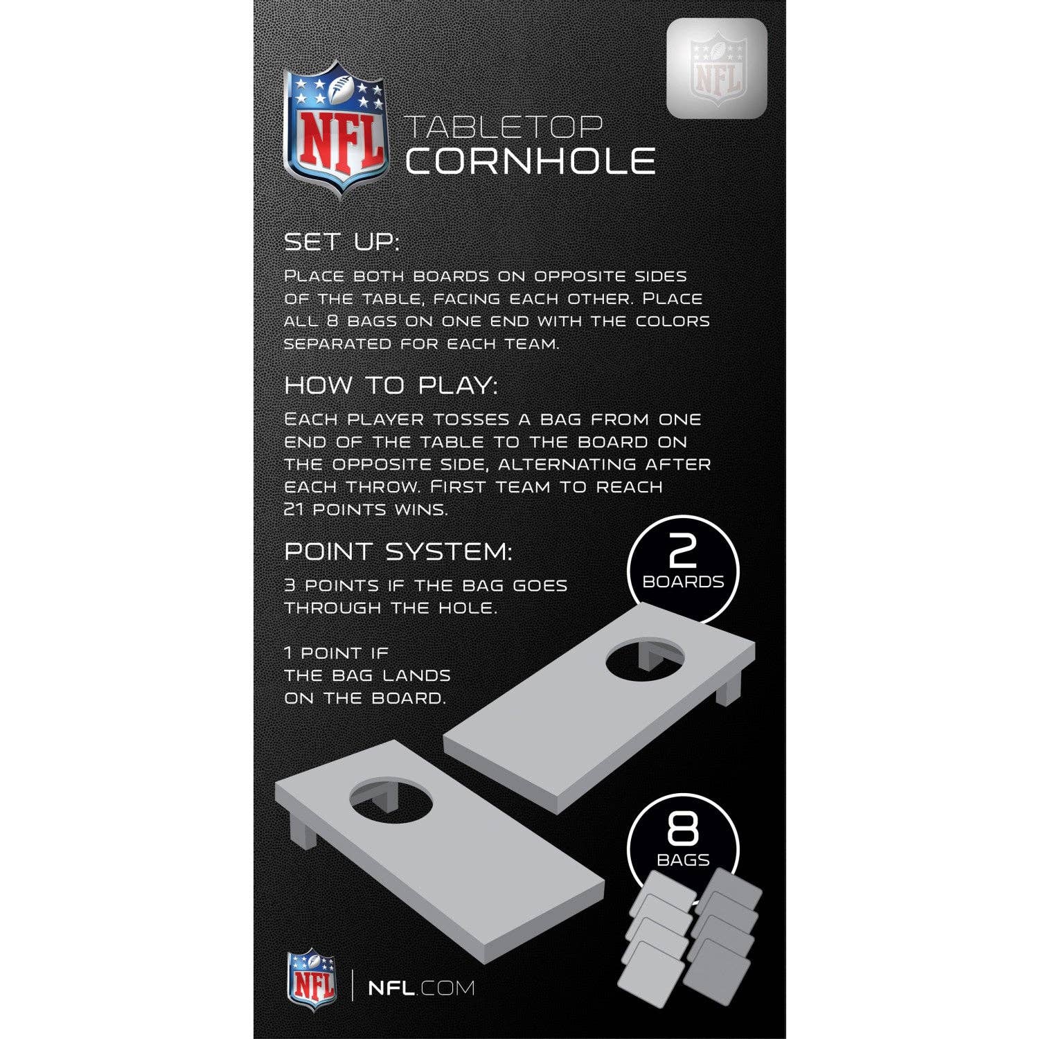 Minnesota Vikings - NFL Tabletop Cornhole