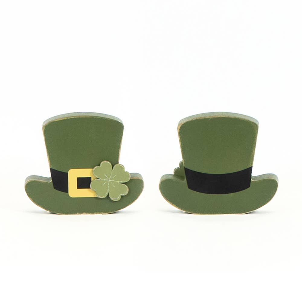 St Patrick's Hat Wood Decor