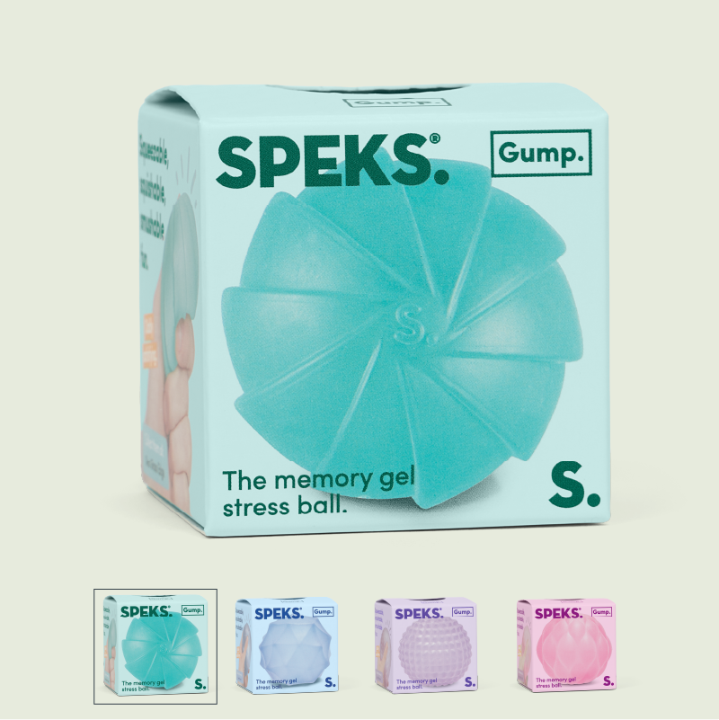 Gump Memory Gel Stress Ball w/ Texture