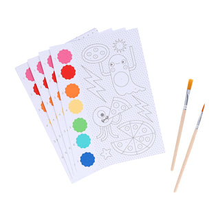 Monsters Paint-by-Numbers Kit for Kids, Ages 6+