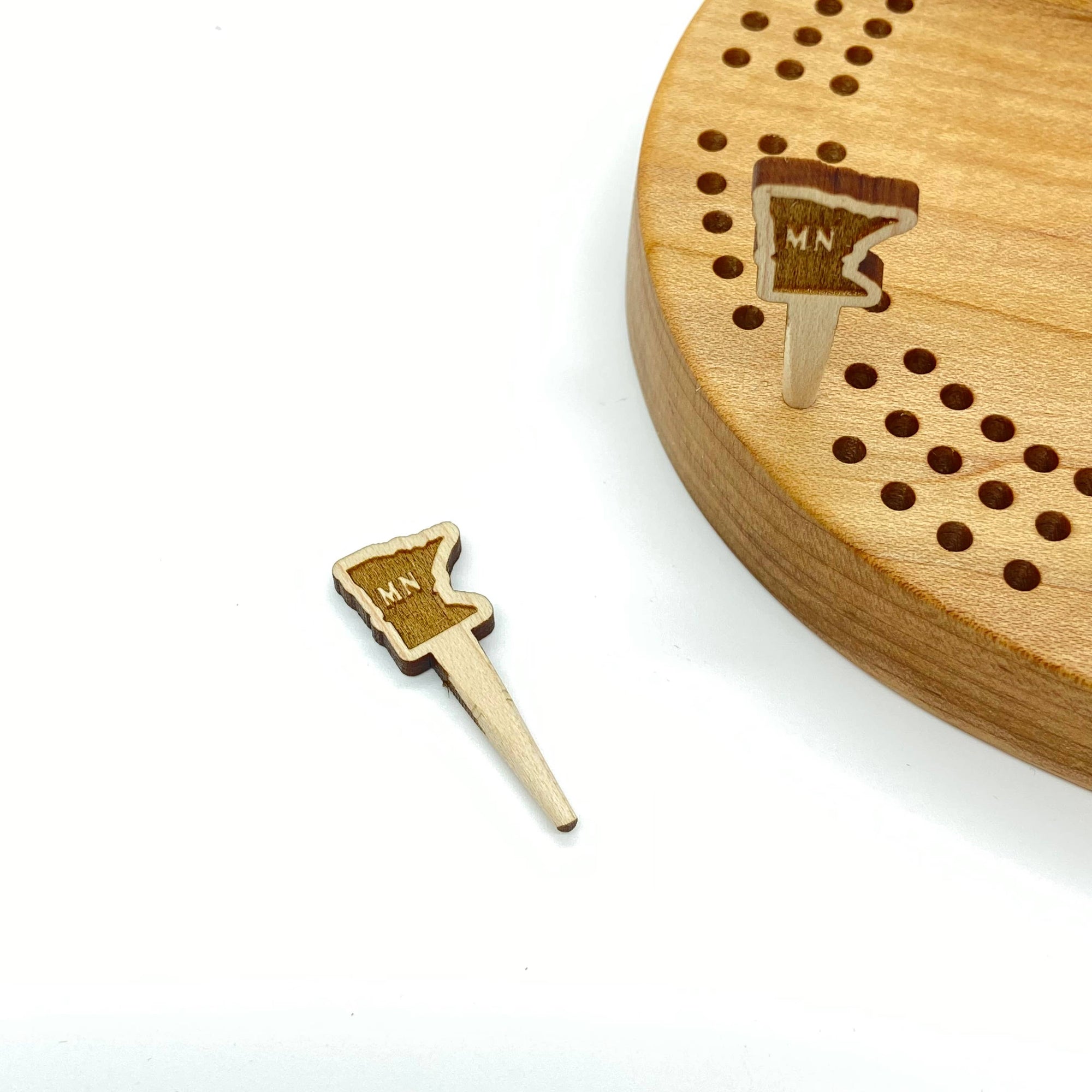 Minnesota Shaped Cribbage Pegs