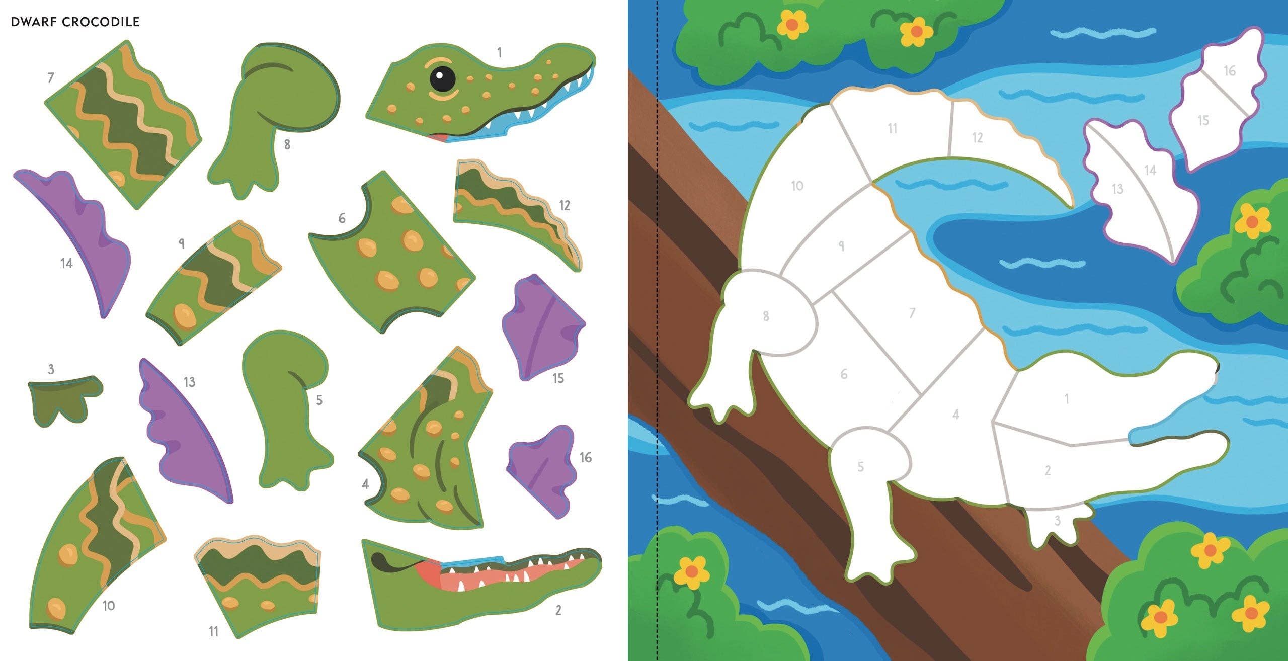 My First Color-by-Sticker Book -- Rainforest Animals