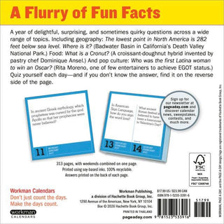 365 Days of Amazing Trivia 2027 Page-A-Day® Calendar