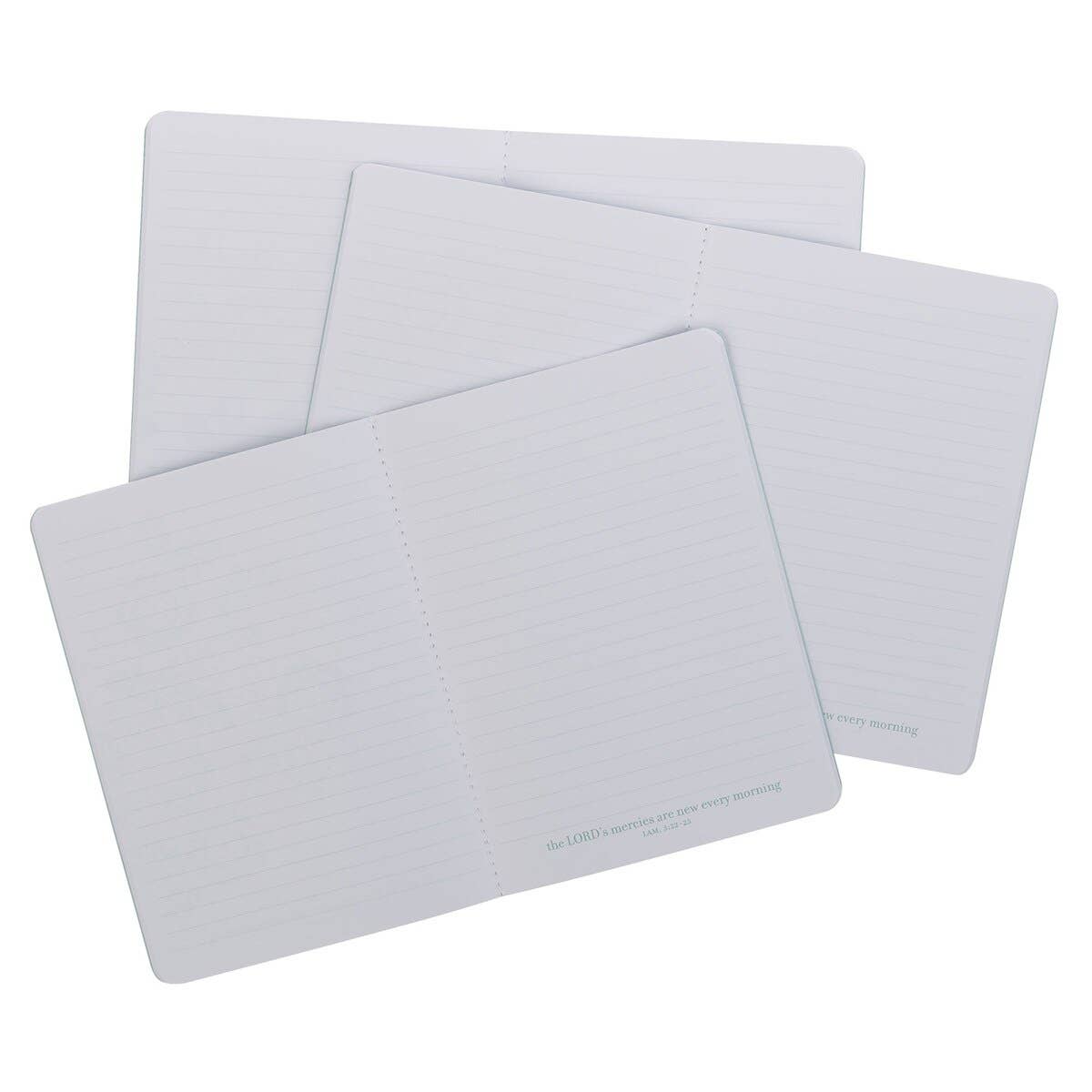 Notebook Set 3pc LG New Mercies Lam. 3:22-23