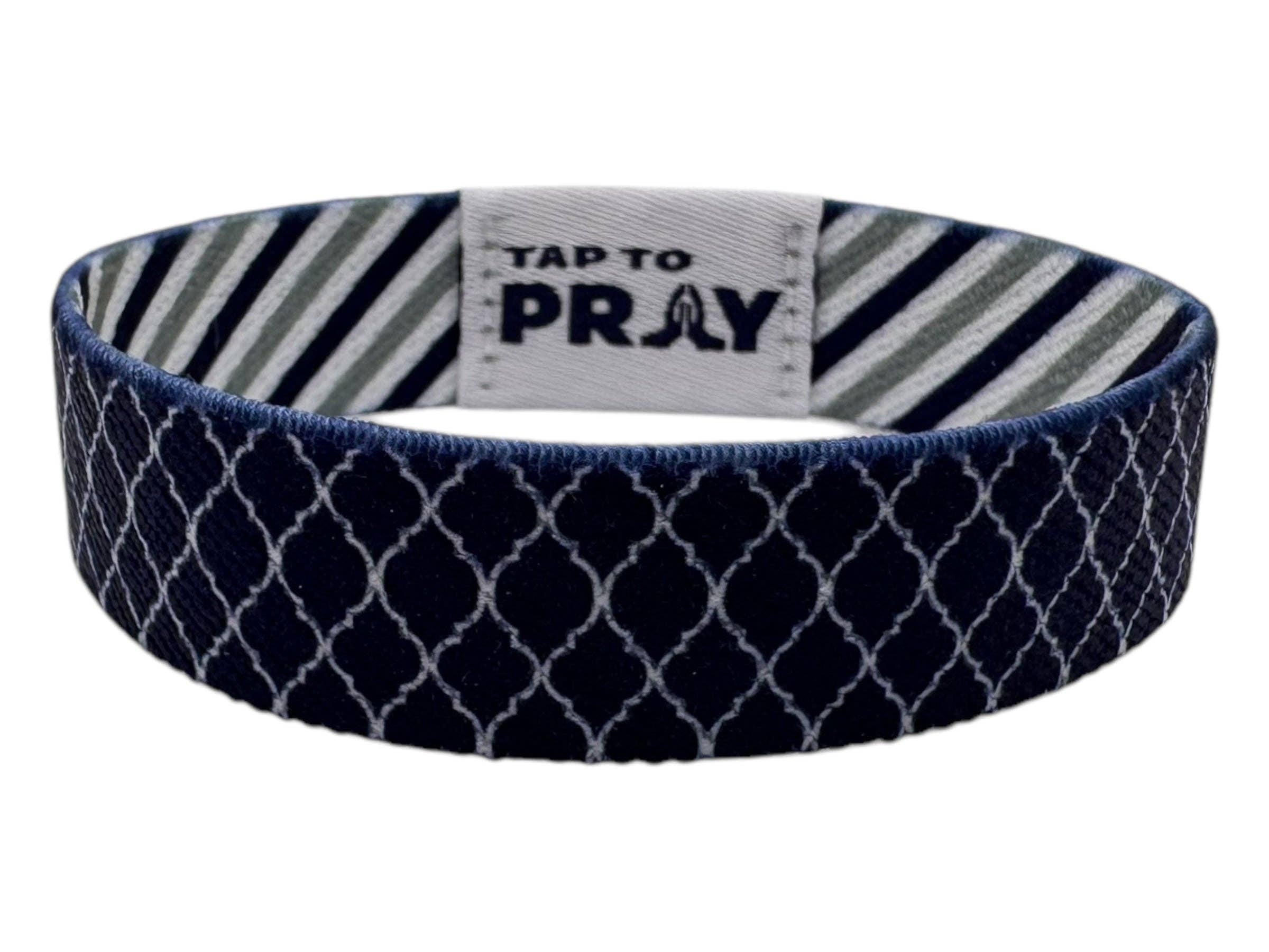 Tap To Pray™ Wristbands - Graphite & Ink
