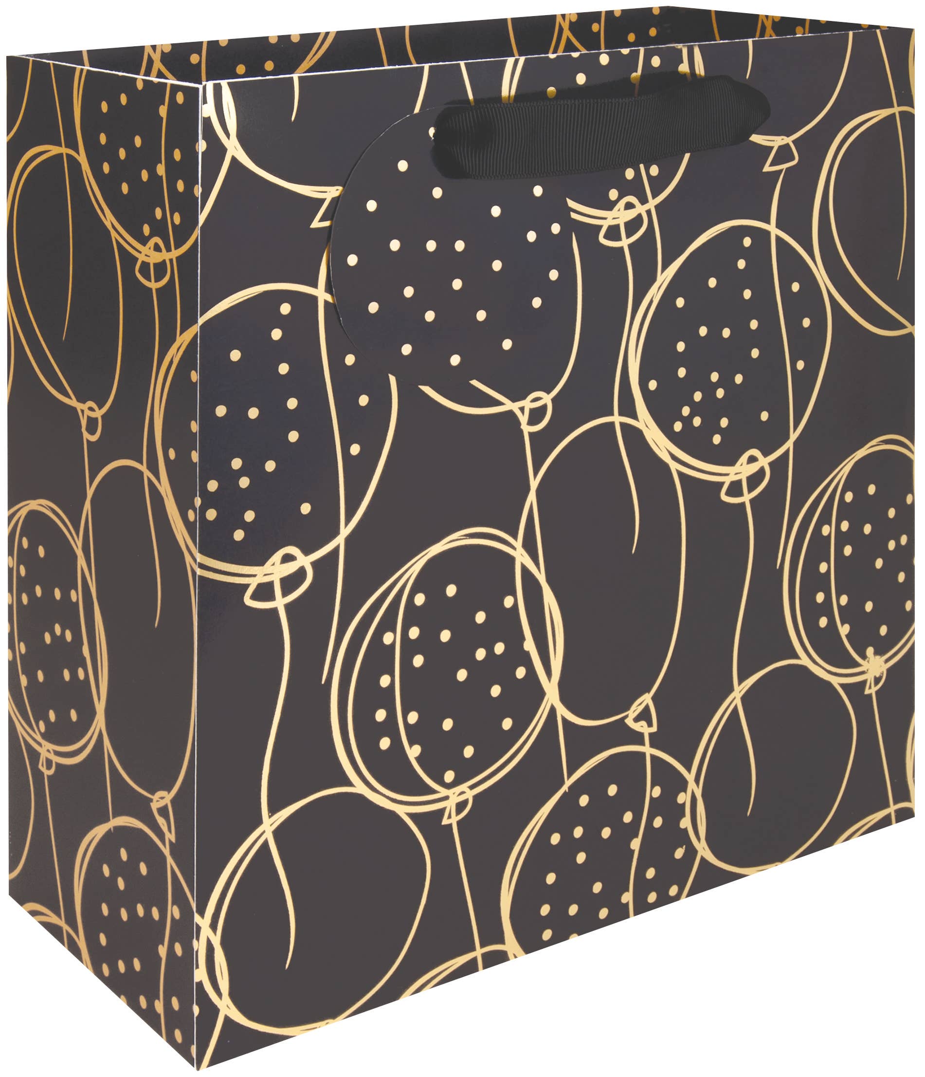 Golden Contour Medium Square Gift Bag